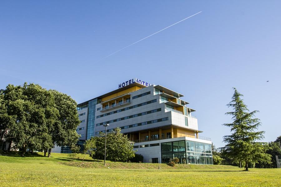 Hotel Exe Via Argentum Silleda Exterior foto